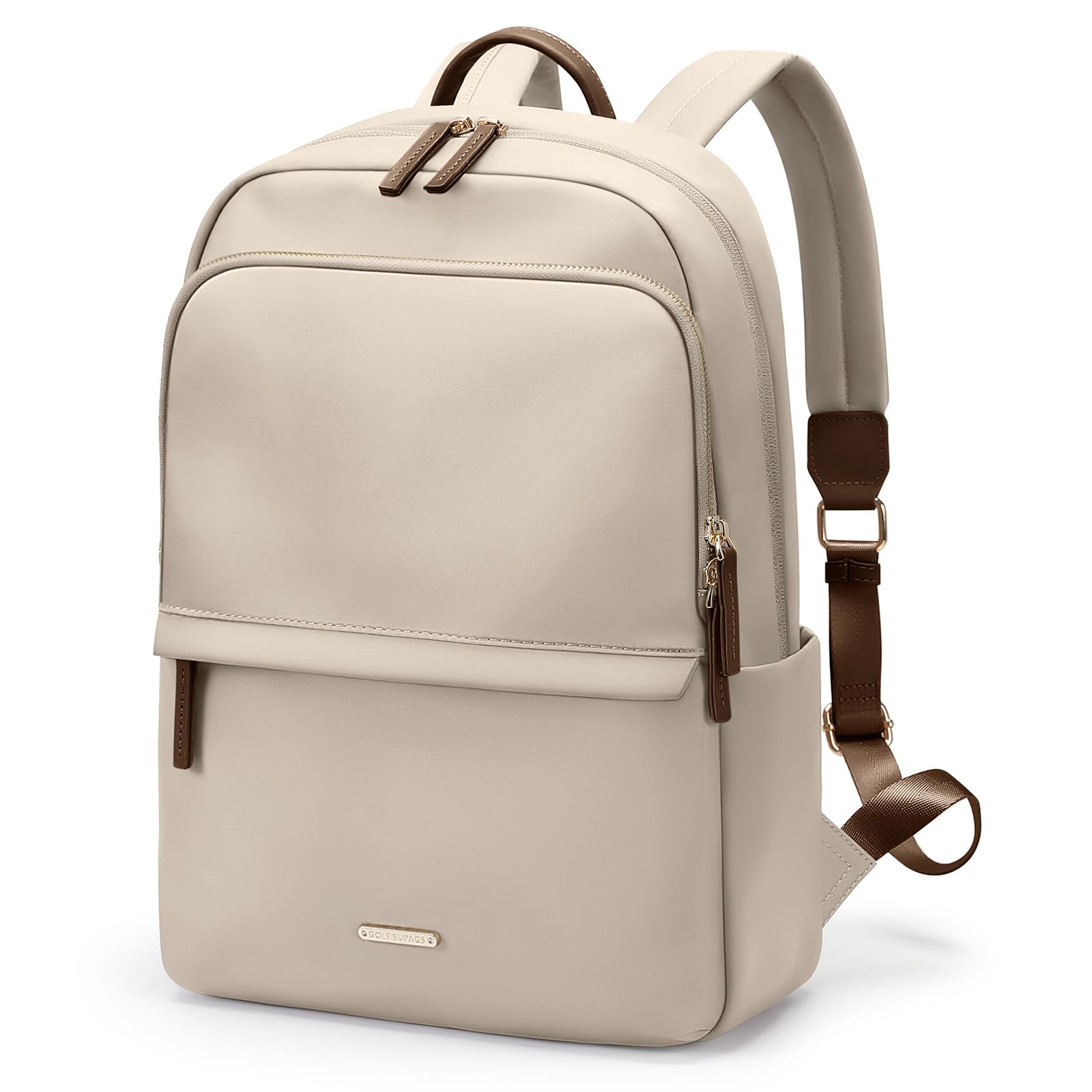GOLF SUPAGS Sac à Dos pour Ordinateur Portable pour Femmes Sac D'ordinateur Mince Travail Voyage Collège Loisirs Sac à Dos pour Ordinateur Portable Sac à Main