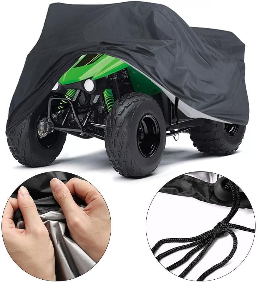 Lawn Tractor Riding Mower Cover Outdoor for PROTECTION 210x120x115cm 145x85x98cm Oxford Cloth Fit Rain Snow Shield(210 * 120 * 115cm)
