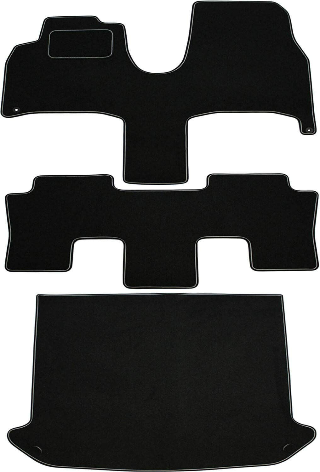 SPRINT Tappetini Auto In Moquette Su Misura – Per SEAT Altea Restyling (2008+) – Antiscivolo Con Strap E Salvatacco In Gomma - 3