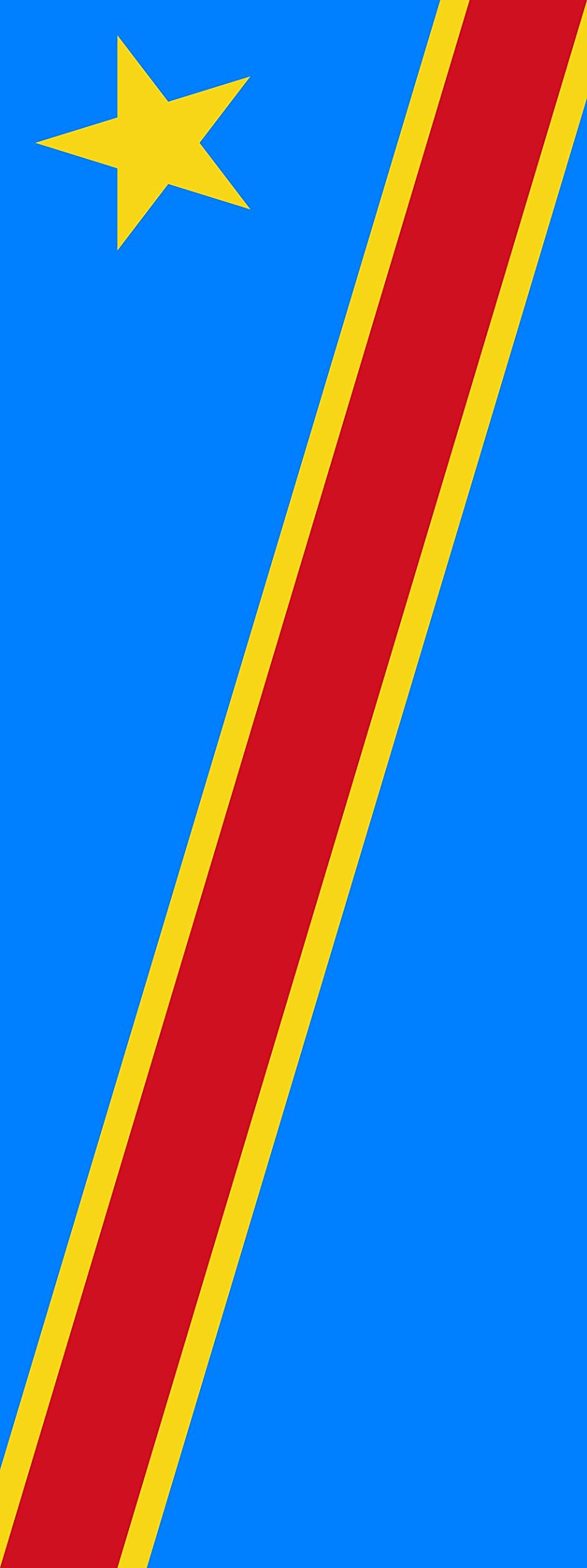 Drapeau Congo-Kinshasa anti-UV qui ne décolore pas au soleil