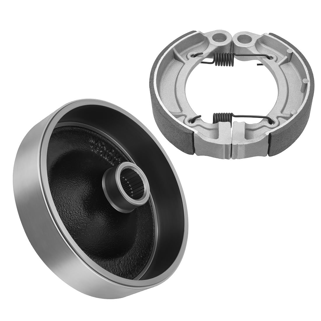 Cubo de tambor de freno trasero para Yama-ha Grizzly 350 Bruin 250 350 Big Bear 250 2004-2014 Kodiak 400 2x4 2003-2004 Kodiak 400 4x4 2004 Big Bear 400 2005-2006 Wolverine 350 2006-2009