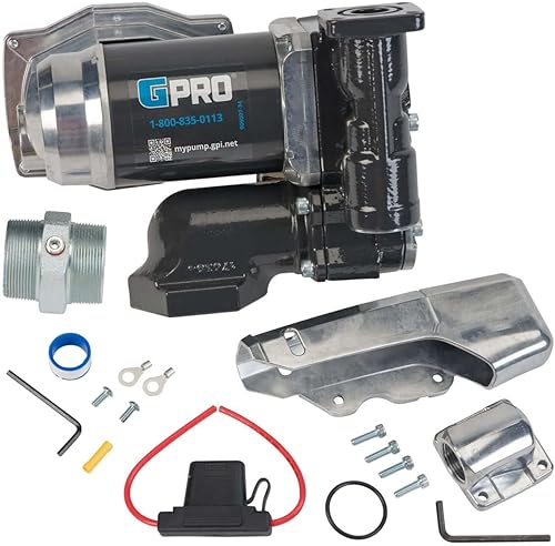 Miniatura 5 de GPRO - Bomba de transferencia de combustible serie V25, solo bomba, 25 GPM, 12 voltios (170000-01)
