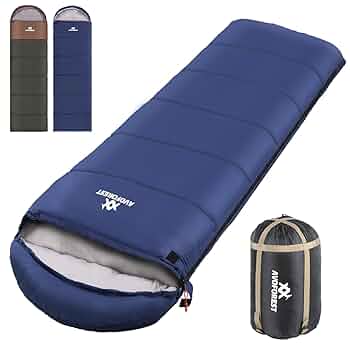 青色 一体型シュラフ 収納袋付き Amazon.co.jp: AVOFOREST 寝袋 1.2kg/1.8kg シュラフ 4in1多機能