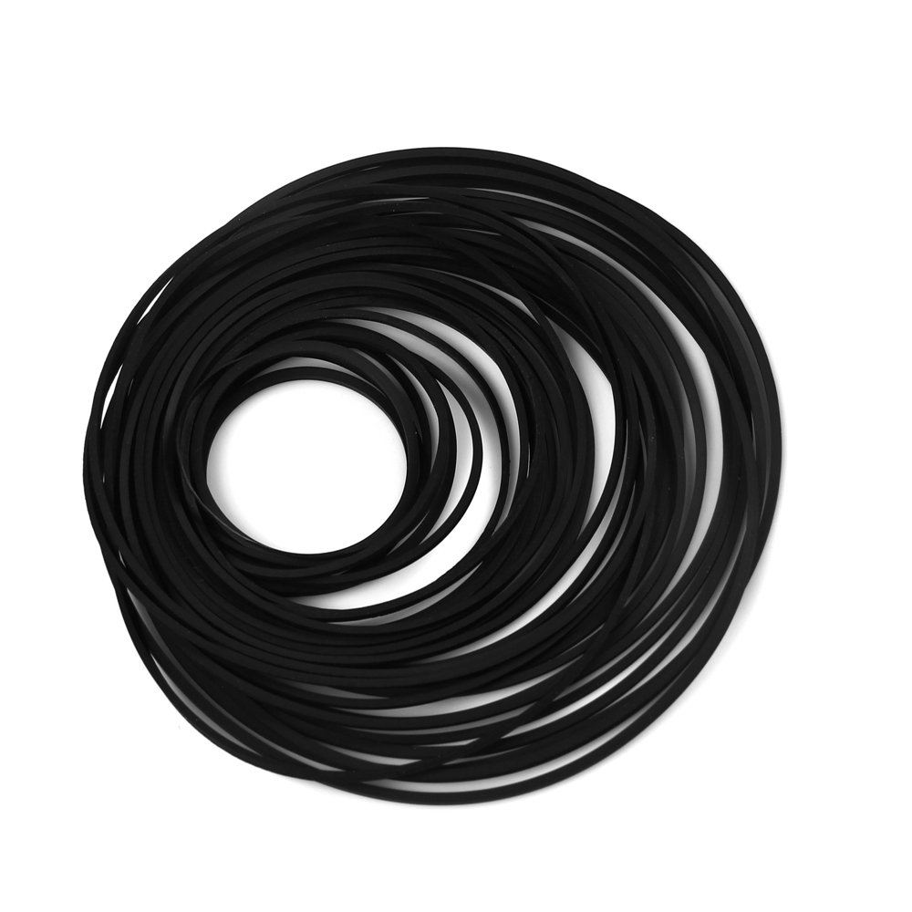 Image secondaire de SMTHOME Universal 30PCS Mix Taille Carré Cassette Machine À Bande Ceinture Assortie Courroie commune pour Enregistreur, Walkman,