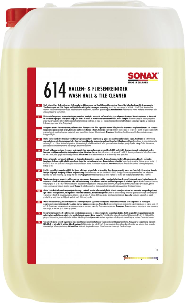 Sonax Hallen+limpiador de azulejos 25 l