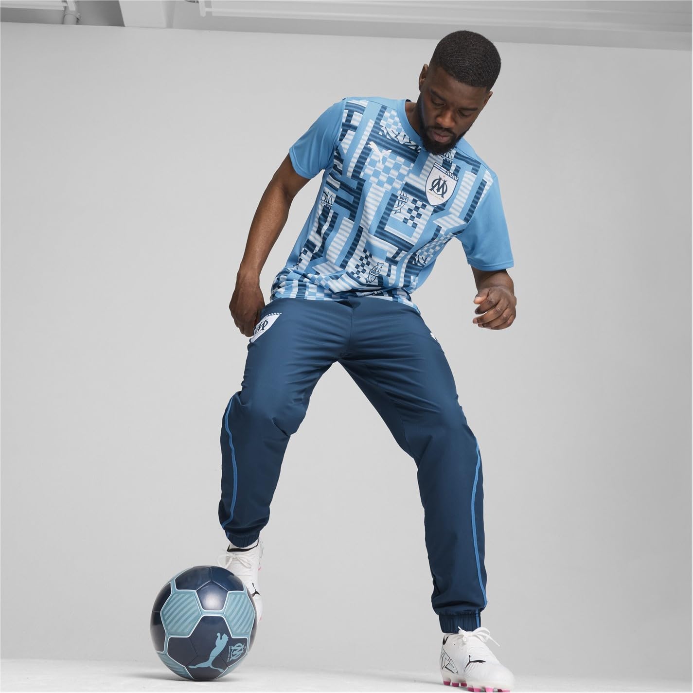 Puma Olympique De Marsella - Camiseta de tercera prepartición para hombre
