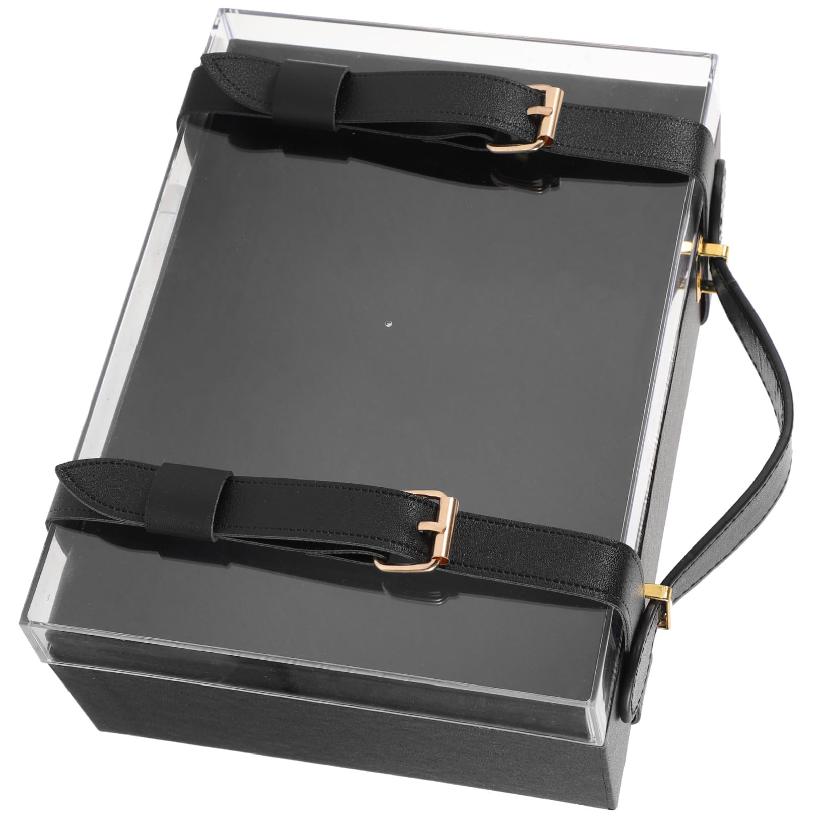 COLLBATH Groomsmen Box Acrylic Wedding Box Lid Ideal for Birthday Holidays Special Events