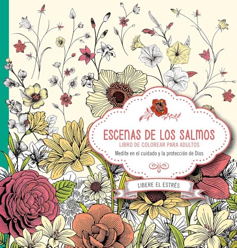 Escenas de los Salmos: Libro de colorear (Spanish Edition)