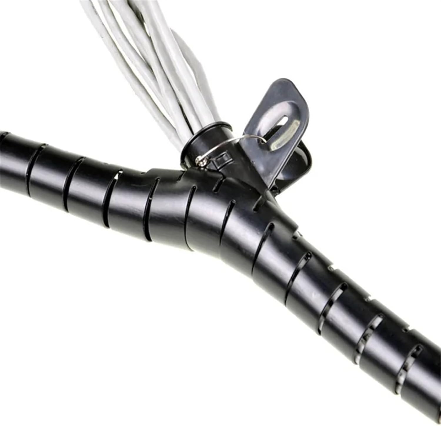 ケーブル整理スリーブ スパイラルケーブル巻き, Spiral Wrap Tube Cable Organizer Multicolo