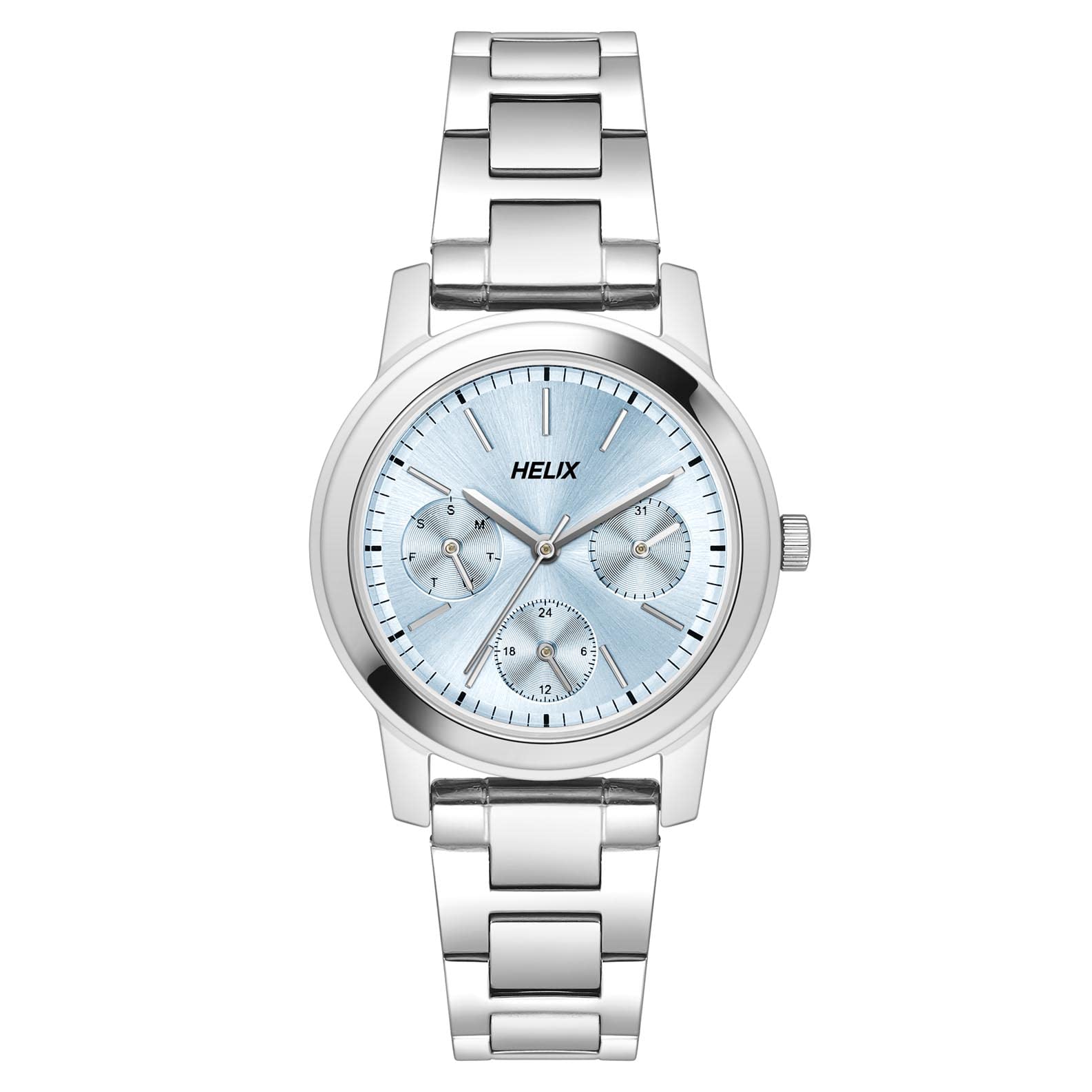 Helix Analog Blue Dial Womens Watch - TW052HL00 (B0BQY2C8VV) Amazon Price History, Amazon Price Tracker