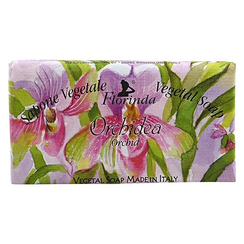 Miniatura 2 de Florinda notas de flores orquídea vegetal Barra de Jabón 100g 3.5oz