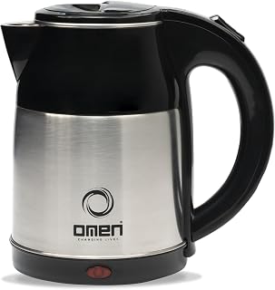 Omen Changing Lives 1.8L Insta Electric Kettle| 1500W Rapid Boiling | Durable Stainless Steel | Auto Shut-Off Safety | Coo... Price In India