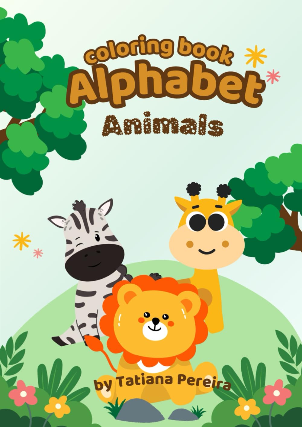 coloring book - Alphabet: Animals