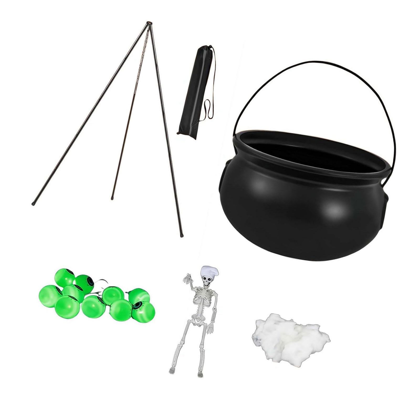 carotoe Fog Releasing Necromancer Container Halloween Stay with Brightened Framework Showerer Celebratory Augmenter Halloween Skeleton Sir Container Deck