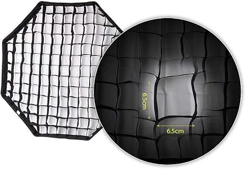Miniatura 4 de Godox SB-UE - Caja de luz octágono para paraguas de 31.5 pulgadas31.5 in, reflector de paraguas con rejilla de panal para flash de fotografía,
