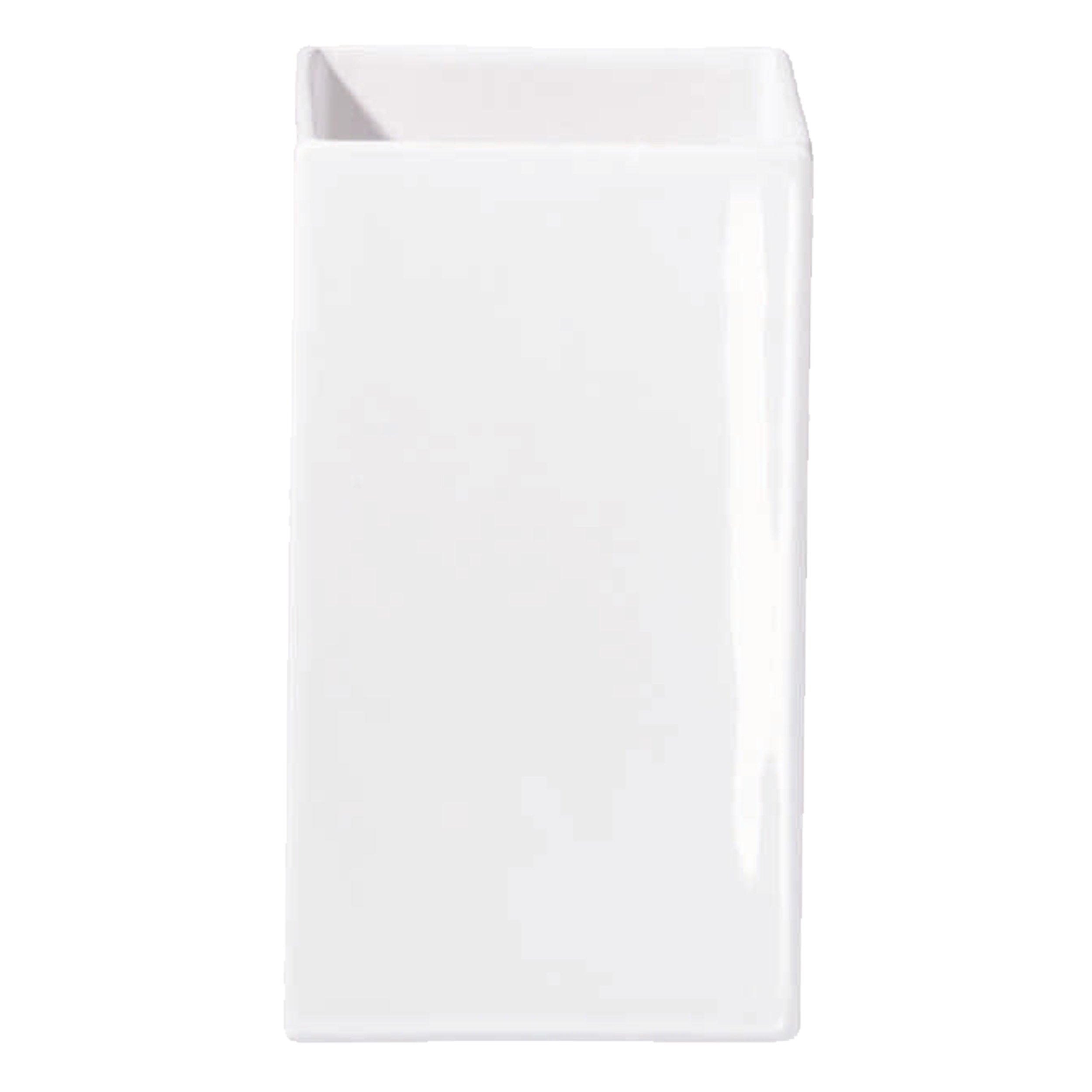 ASA Selection Quadro Vase 12 x 12 x 30 cm, Weiß