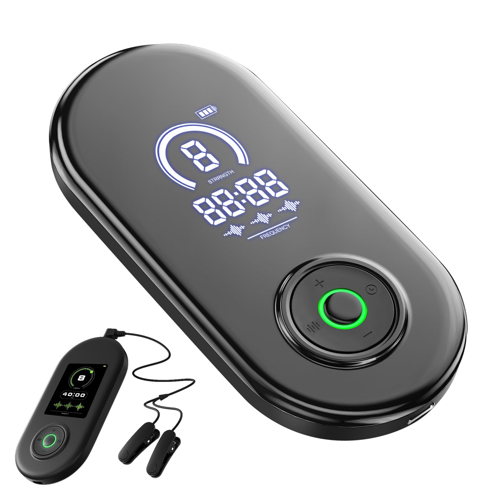 Dispositivo avanzado de ayuda para dormir, dispositivo de estimulación del nervio vago con clips para las orejas, dispositivo de ayuda para dormir, CES reduce la ansiedad, dispositivo de ayuda para