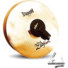 ZILDJIAN A0469 16" STADIUM SERIES MEDIUM SINGLE CYMBAL WITH MID TO HIGH PITCH With ZKEY