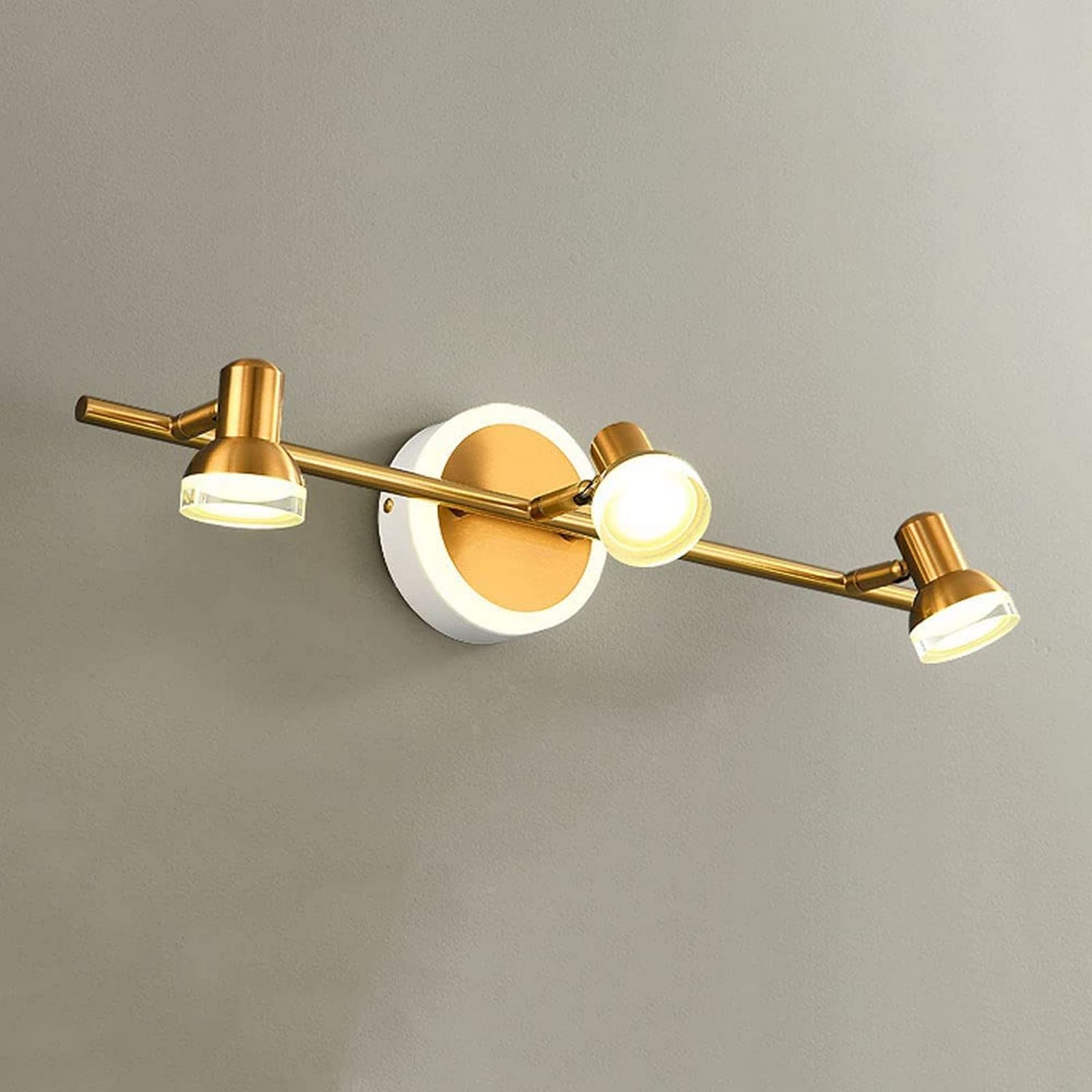 Lampe de miroir évite les ombres sur le visage pour coiffeuse et salle de bain