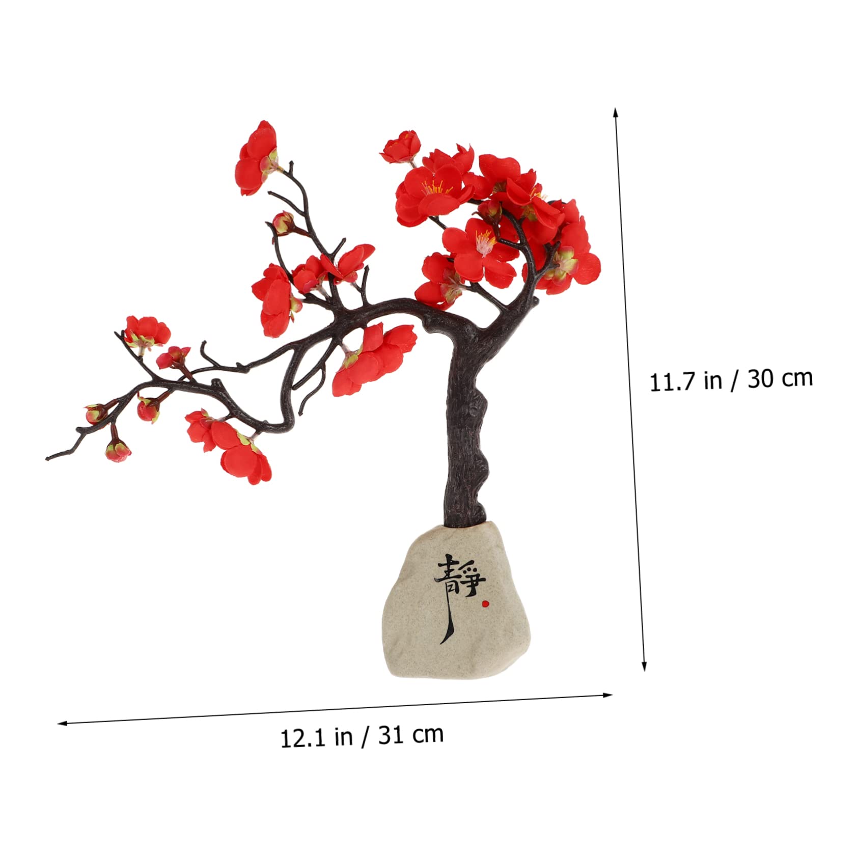 Amazon｜MUSISALY 冬スイート人工梅の花 セラミック樹脂製