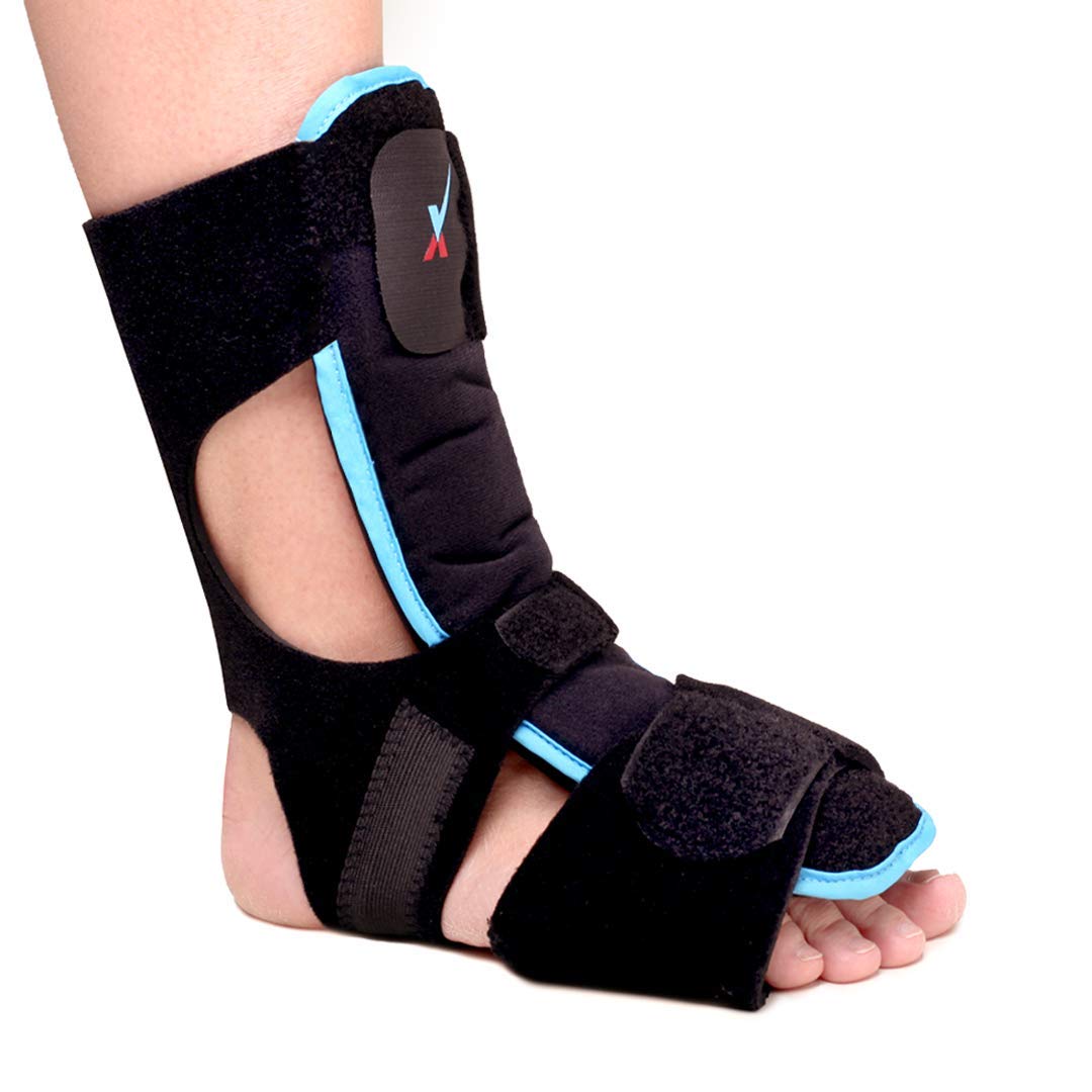 Express OrthopaedicMedically Approved Dorsal Night/Resting Splint For Plantar Fasciitis Treatment & Achilles Tendonitis - BILATERAL (LARGE - UK SHOE:9-12)