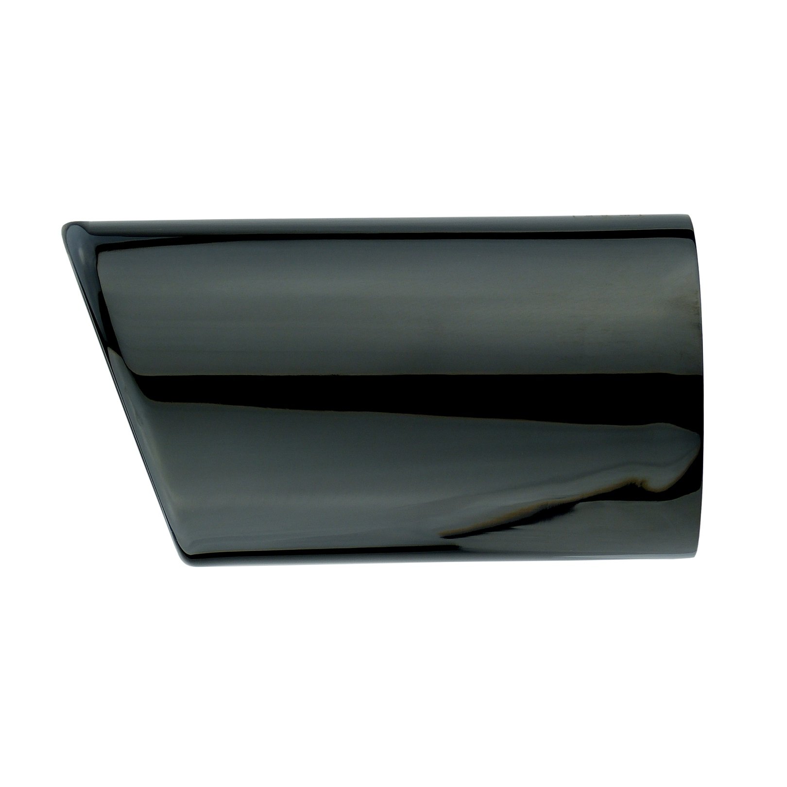 Terminali di Scarico in Acciaio Inox L&P A293 Nero Lucidato Cromato