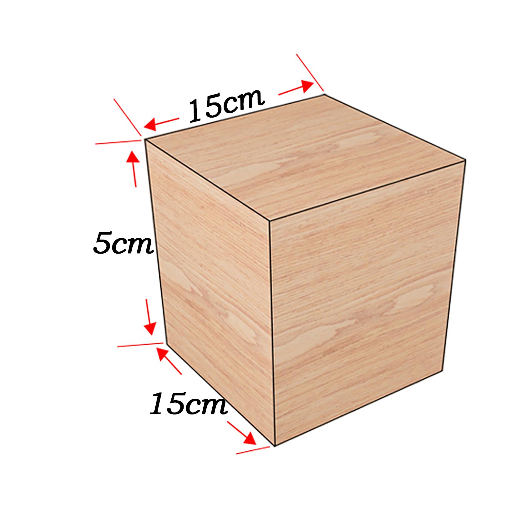 Elevador de Muebles de Madera,Patas para Sofas Elevadores para Camas Pies De Madera del Gabinete,para Estructura de Cama, Armario, Sofá,Set de 4