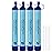 Personal Water Filter Straw Outdoor Portable Filtration Emergency Survival Gear Water Solutions Tactical Gear for Hiking Camping Accessories Travel Hunting Fishing Outing Backpacking (4 Pack)