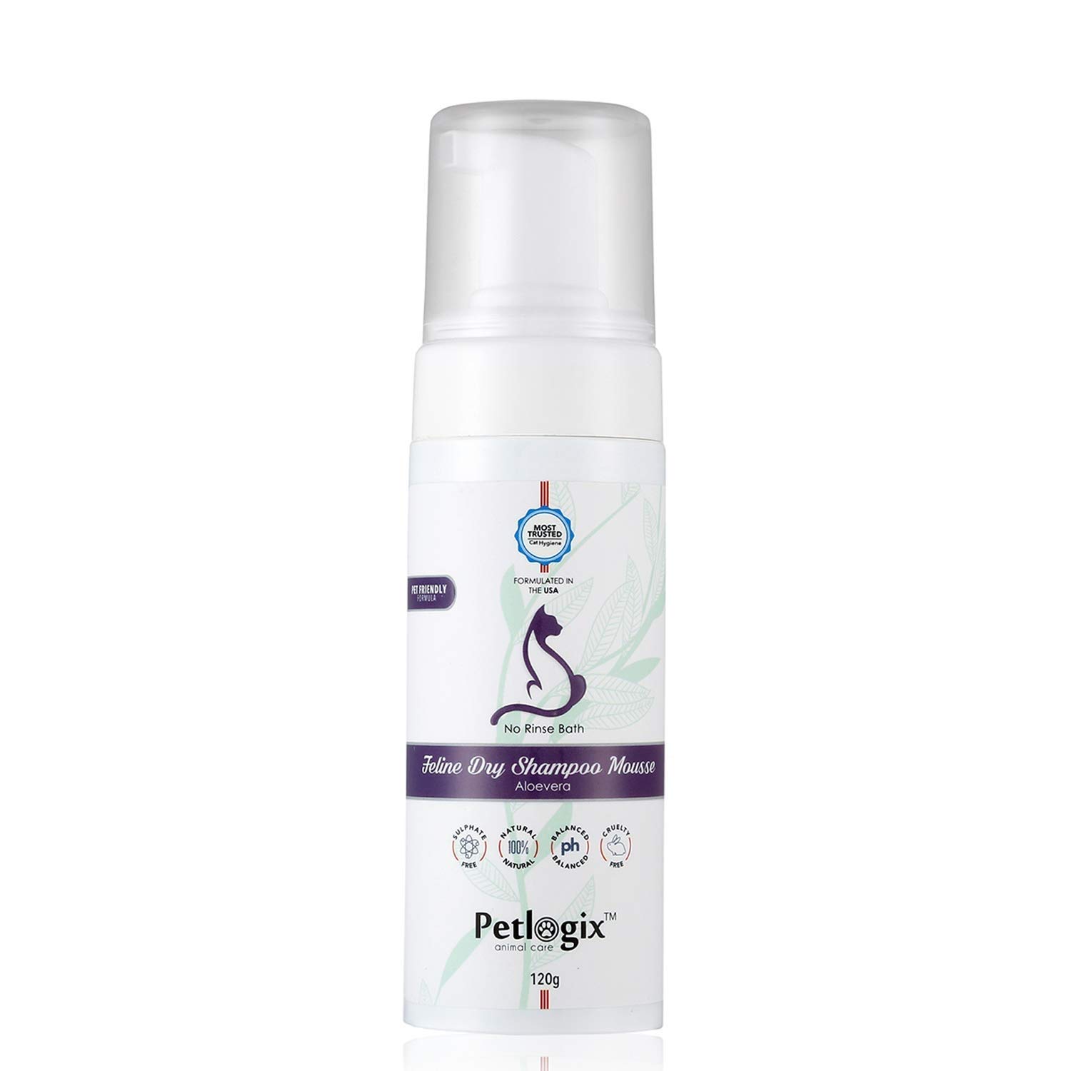 See full amazon price history chart for Petlogix Natural Feline Dry Cat Shampoos Mousse Enriched with Aloevera No Rinse Foam for Pet Puppies Waterless Coat Cleaning Mineral Oil, SLS & Paraben Free, 120ml Petlogix Natural Feline Dry Cat Shampoos Mousse Enriched with Aloevera No Rinse Foam for Pet Puppies Waterless Coat Cleaning Mineral Oil, SLS & Paraben Free, 120ml (B07T1YMMSV) Amazon Price History, Amazon Price Tracker