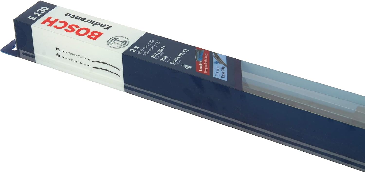 BOSCH 647830 Set of 2 Flat Wiper Blades