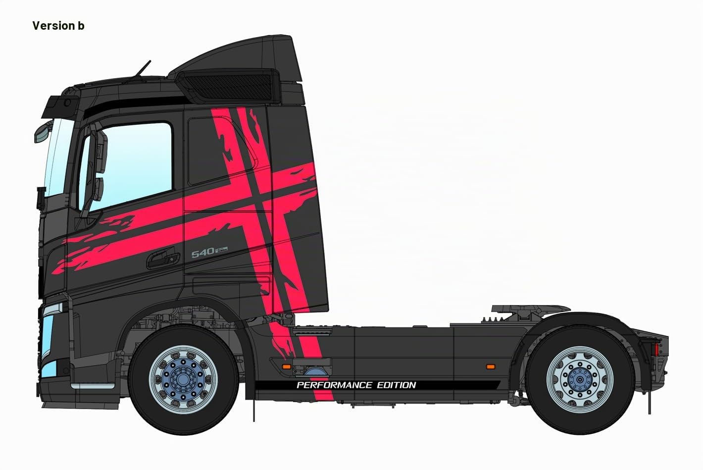 ITALERI - Maquette Camion Volvo Fh Low Roof |italeri|3967| 1:24 Maquette Char Promo