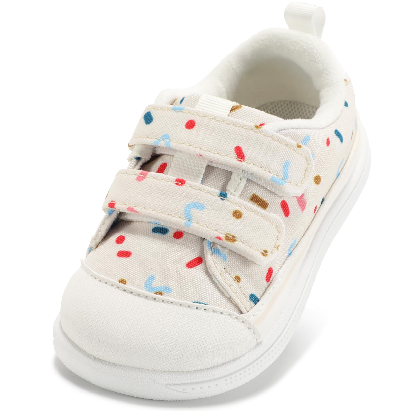 STQ KIDS Toddler Boys &amp; Girls Barefoot Shoes Wide Toe Box Canvas Sneakers