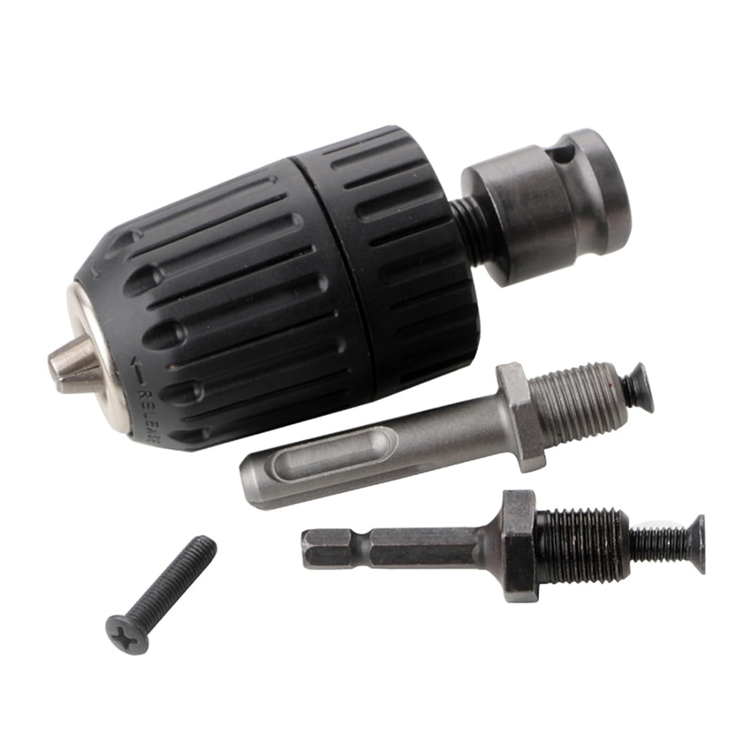 1 Set Rotary Hammer Wrench Adapter Kits 2-1 m Keyless Drill Chuck Accessories