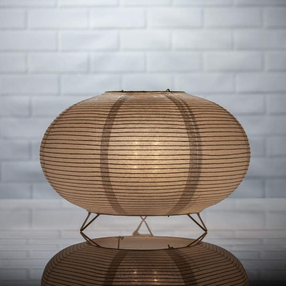 fantado PaperLanternStore.com Saturn Fine Line Warm White LED Lantern Table Lamp Light KIT w/Remote, Omni360 Battery Powered