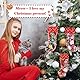 Lewondr Weihnachten Katzenspielzeug Set, 10 Stück Interaktives Katzenspielzeug, Zauberstab Plüschtiere Maus Plüschpuppen Lebkuchenmann, Katzen Weihnachtsspielzeug, Mehrfarbig
