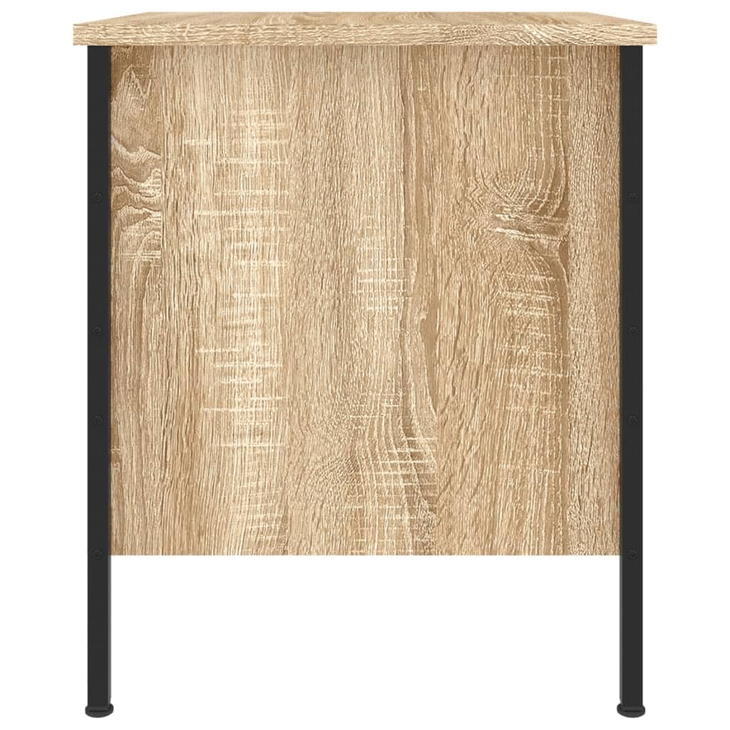 vidaXL Mesita de Noche Madera de ingeniería Roble Sonoma 40x42x50 cm
