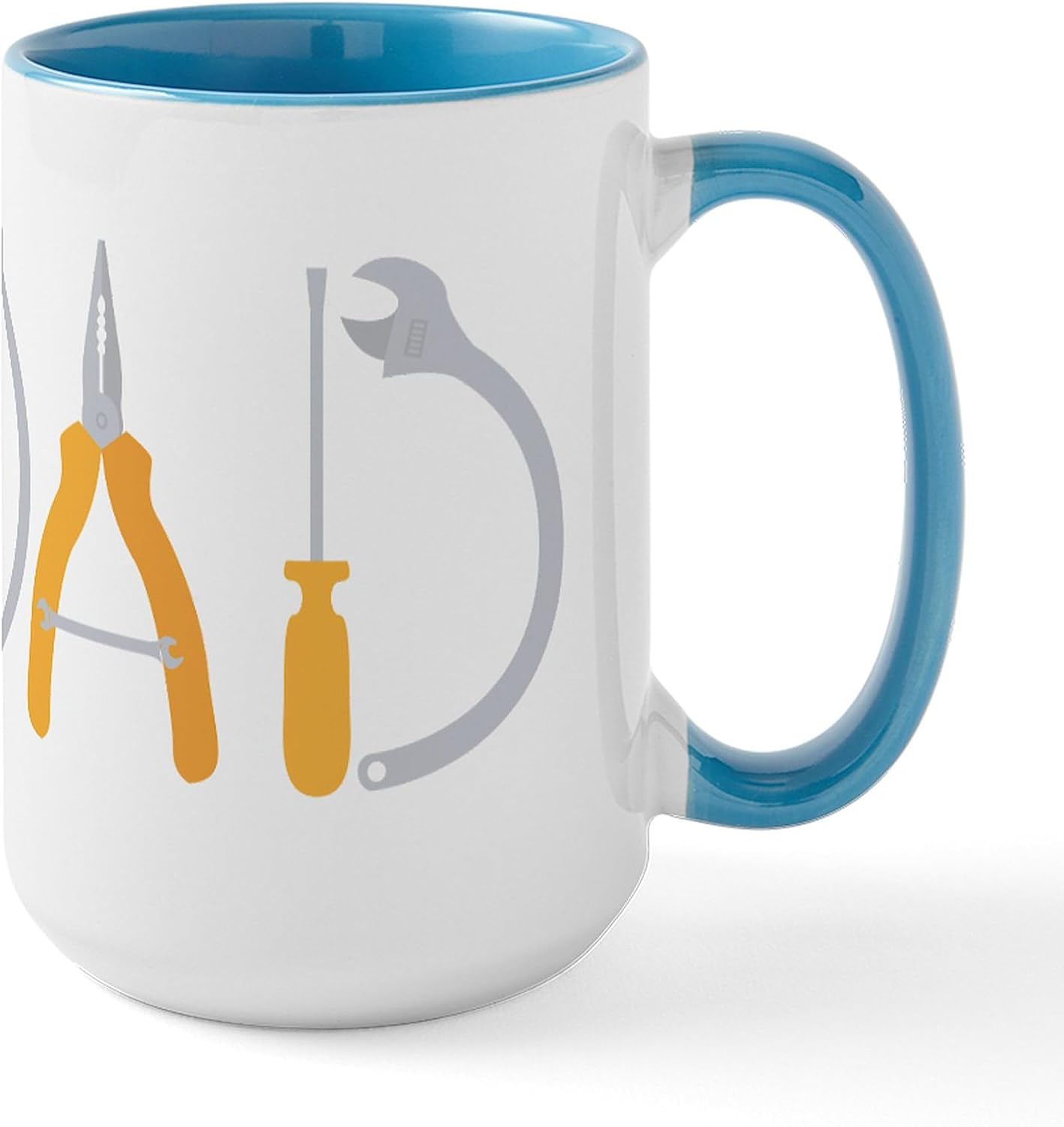 CafePress Dad Tool Man Large Mug 15 oz (444 ml) Ceramic Coffee Mug