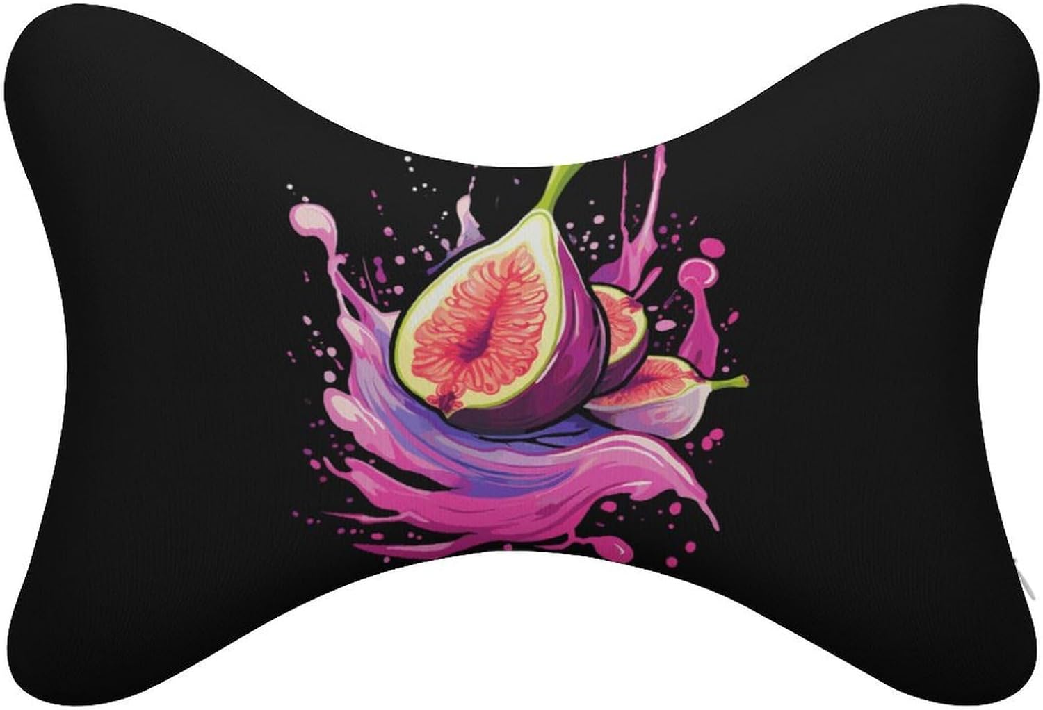 Fig Fruit 2 Pack Car Neck Pillow Car Headrest Soft Car Pillow for Most Cars