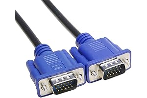VGA to VGA Cable: 5-Foot Monitor Extension Wire