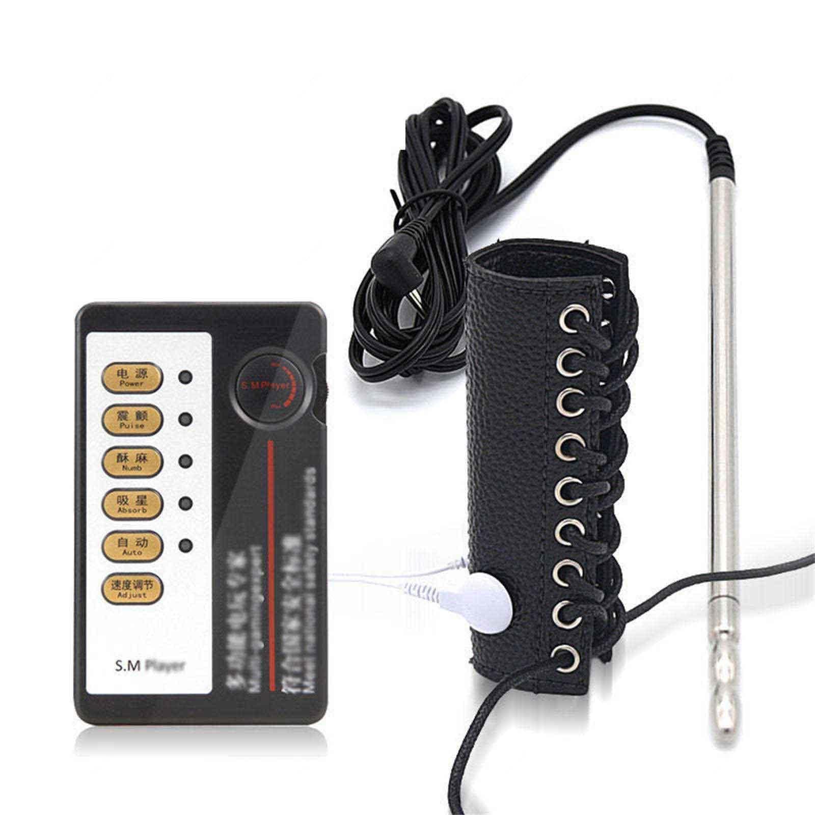 Estim Sex Electro Shock, Harnröhrendehner Erotische Erektions Elektrische Stimulation Estim Reizstrom-Geräte SM Sex Toys