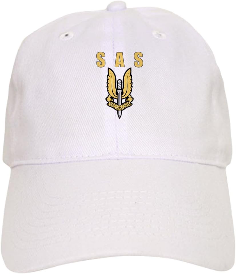 CafePress - SAS - Special Air Service Cap - Baseball Cap with Adjustable Closure, Unique Printed Baseball Hat
