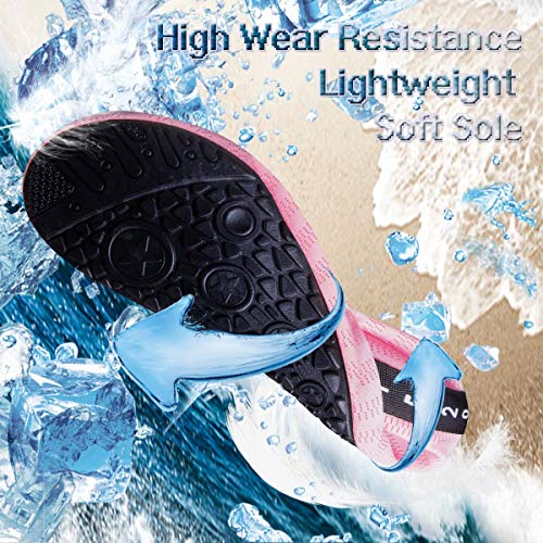 Image of YALOX Water Shoes Women's Men's Outdoor Beach Swimming Aqua Socks Quick-Dry Barefoot Shoes Surfing Yoga Pool Exercise