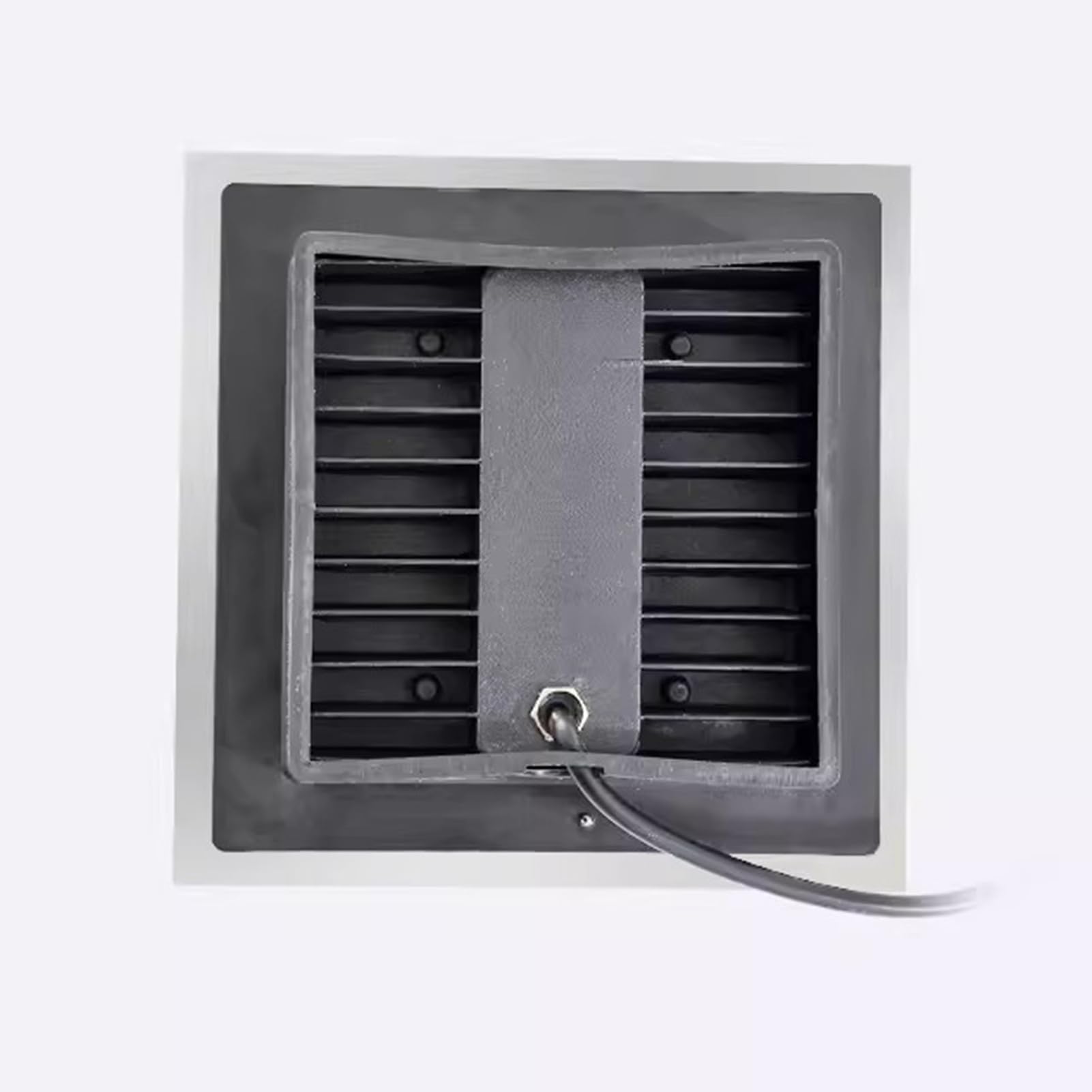 Lámpara De Suelo Cuadrada Led para Exteriores, Resistente Al Agua Ip66, Ac85-265V, Empotrable, para Jardín, Césped, Patio, Camino, Paisajismo, Amarilla - 3W