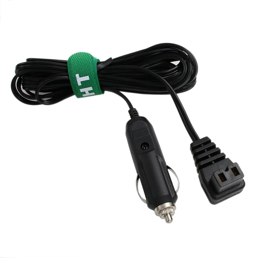 HangTon Power Cable For Automotive Car Refrigerator Cooler Freezer ARB BougeRV Coleman Euhomy Iceco 12V 10A DC 1.5m