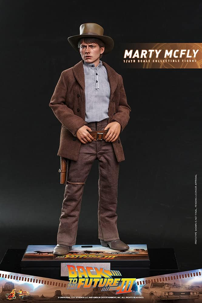 Hot Toys Back to The Future Part III Marty McFly 1/6 Scale 12" Collectible Figure
