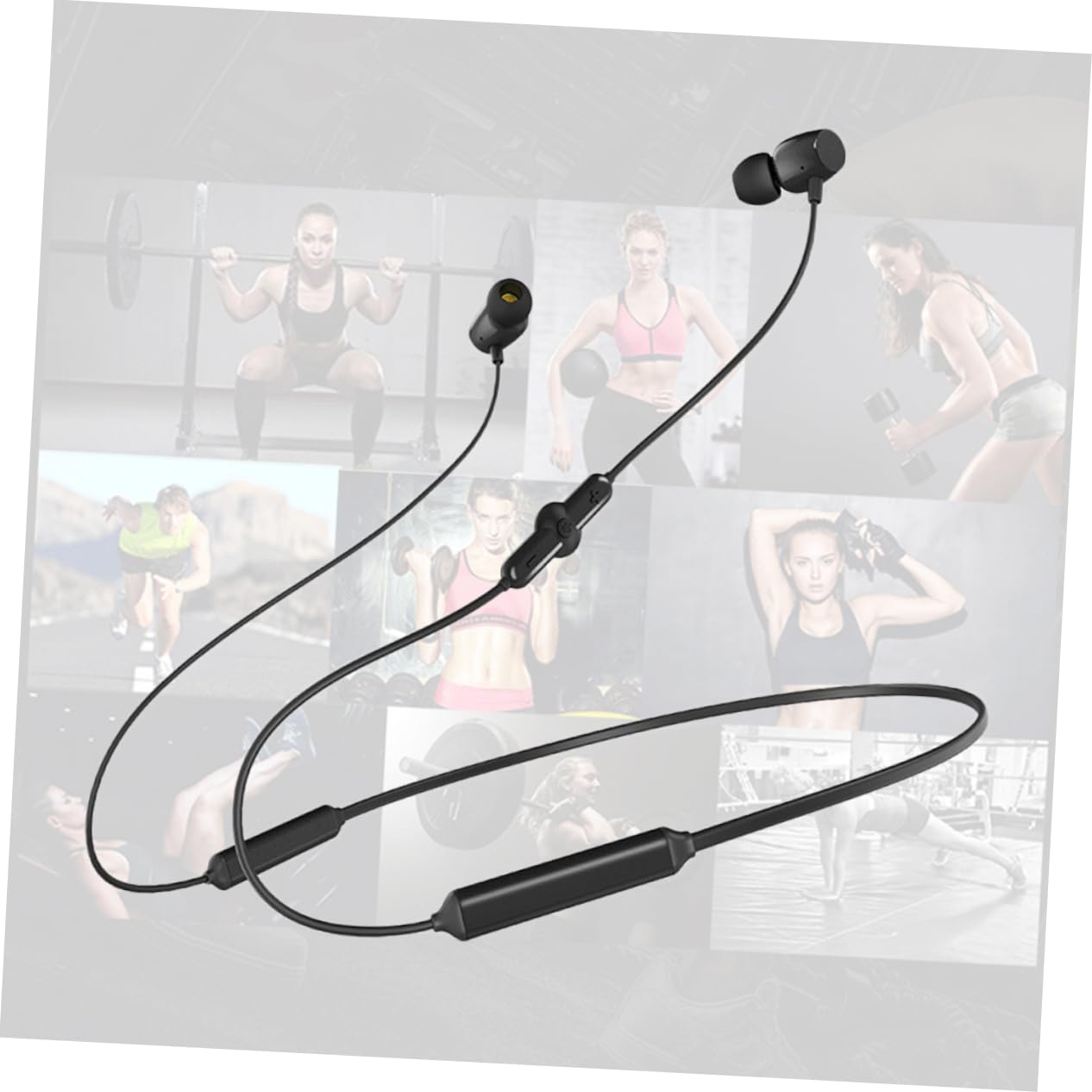 SHINEOFI Cuffie Auricolari Wireless Impermeabili Vivavoce Stereo Ear Per Correre Compatibili Telefoni Cellulari e Tablet Ultraleggere e Indossare
