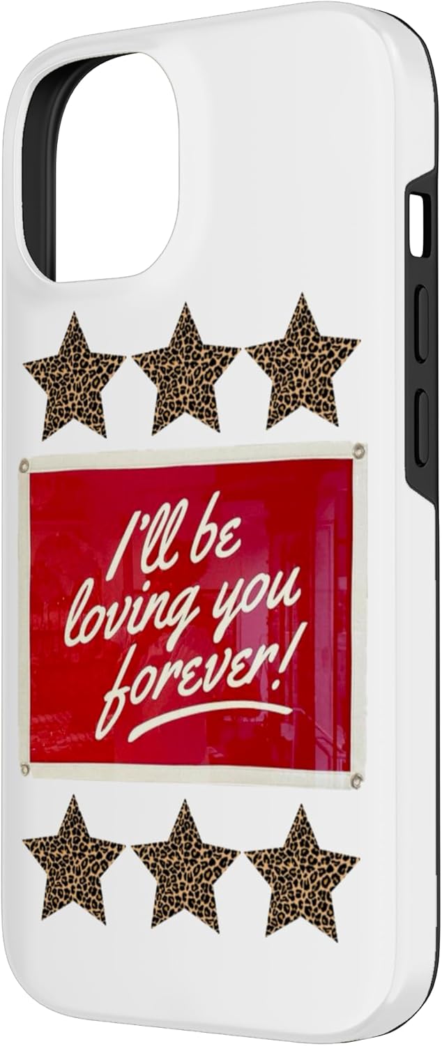 Loving YOU FOREVER leopard stars Case for iPhone 14