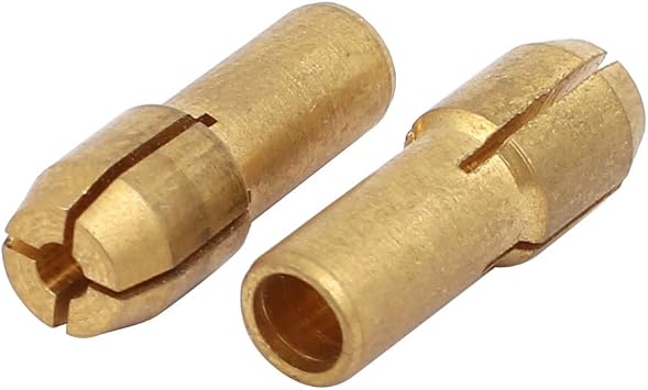 Aexit 15pcs 1.8mm Power Tool Clamping Dia Brass Qucik Change Collet Nut for Rotary Power Tool Model:23as187qo45