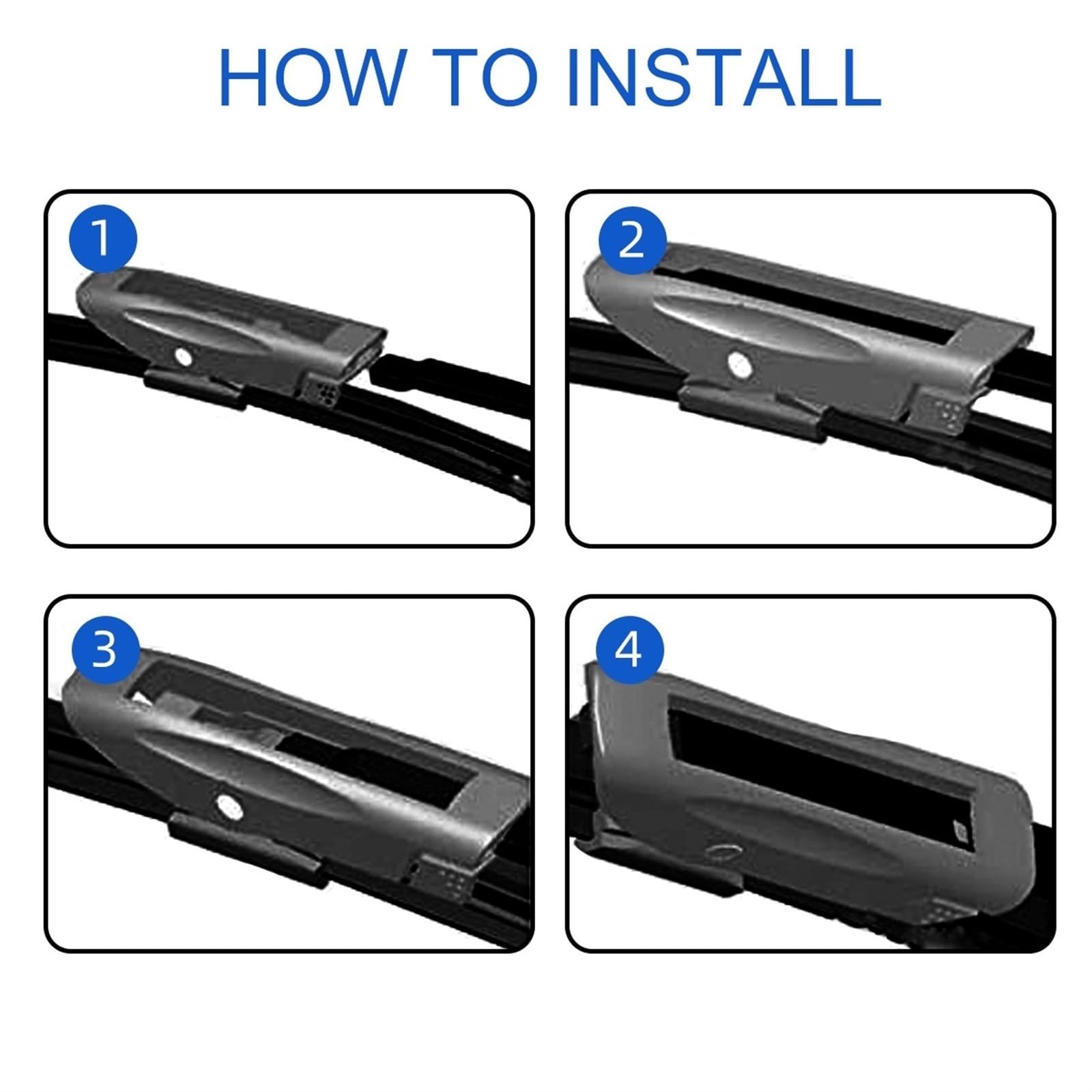 Spazzole tergicristallo per auto Per Citroen C3 Picasso 2011-2017 24"+16"+11" Tergicristalli Anteriori e Posteriori Parabrezza Accessori per Finestre