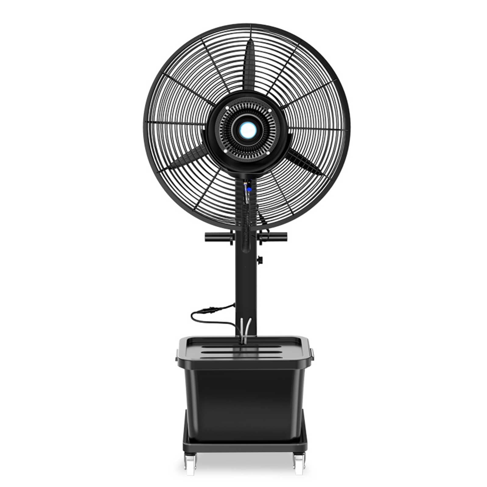 asdchZen Industrial Standing Fan With 3 Cooling Speeds, 55Cm/22In, For Patio, Pool, And Outdoor Cooling,55cm/22in